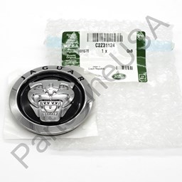 Show details for Genuine Jaguar Grille Badge X-TYPE XJ XF X351 X358 70mm Black Ornament C2Z31124 Picture of Genuine Jaguar Grille Badge X-TYPE XJ XF X351 X358 70mm Black Ornament C2Z31124